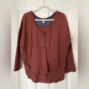 Oversized cozy tee
